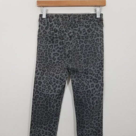 Good American High Rise Animal Prints Jeans Size 2/26 - Picture 5 of 6